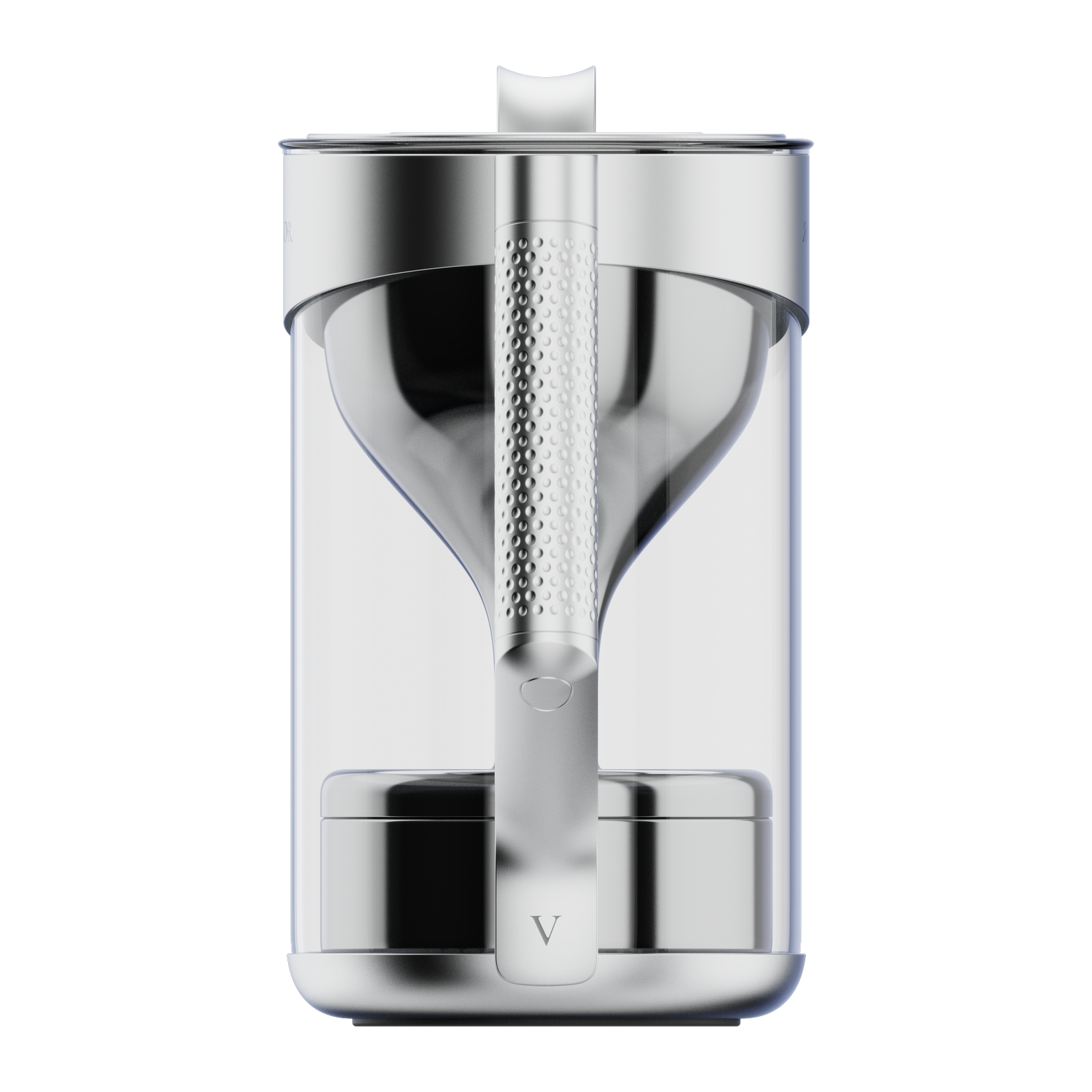 Valinor pitcher, back view with handle